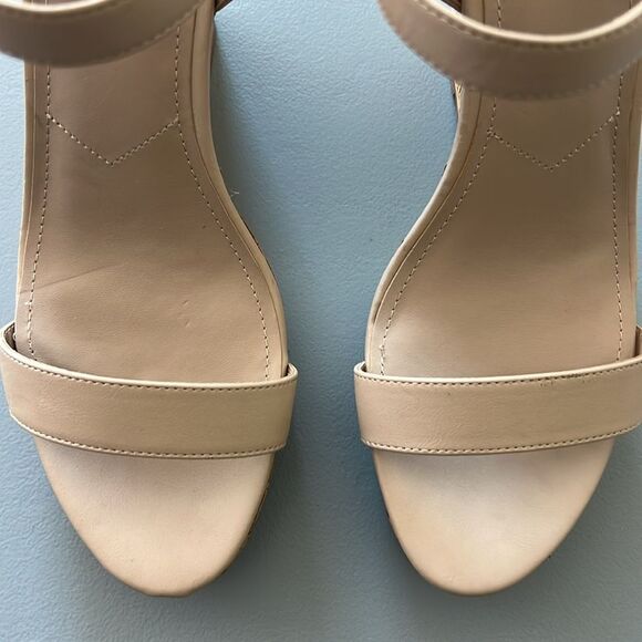 Charles by Charles David Cork Wedge Sandals Size 11M - Picture 4 of 11